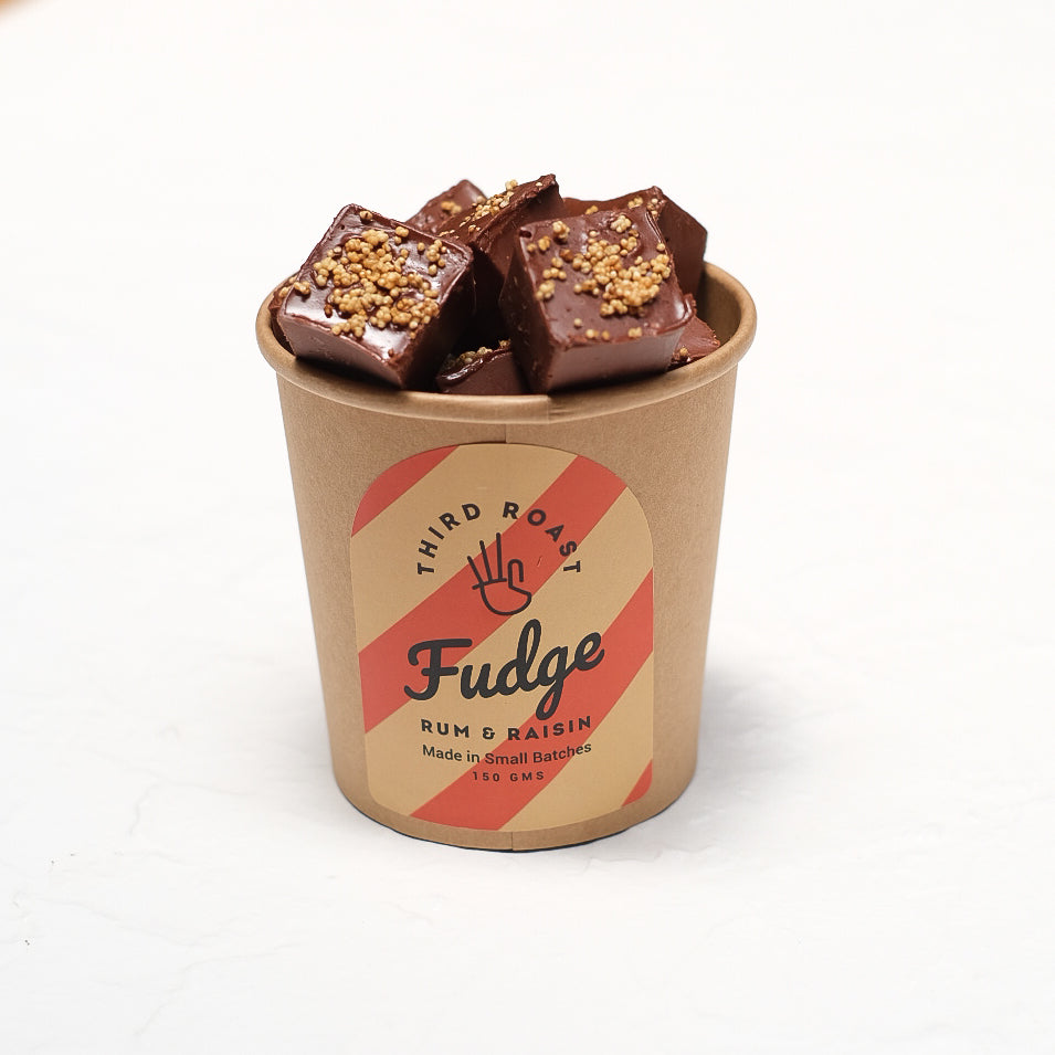 Rum & Raisin Fudge