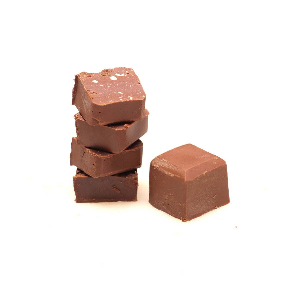Hazelnut Crunch Fudge with Stevia