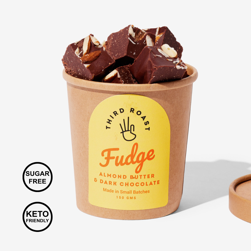 Almond Butter Fudge With Stevia