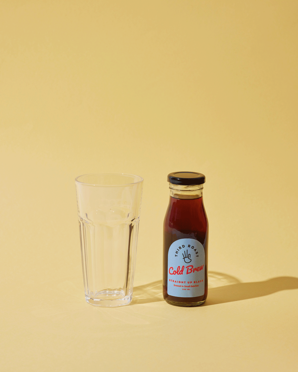 Straight Up Black Cold Brew Coffee