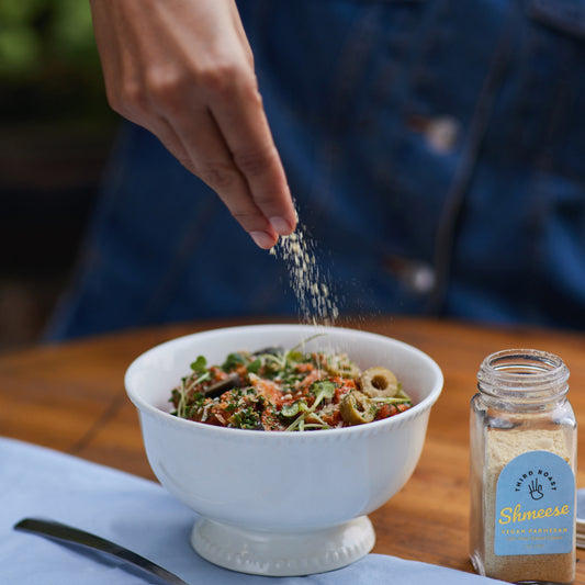 Shmeese (Plant-based grated cheese)