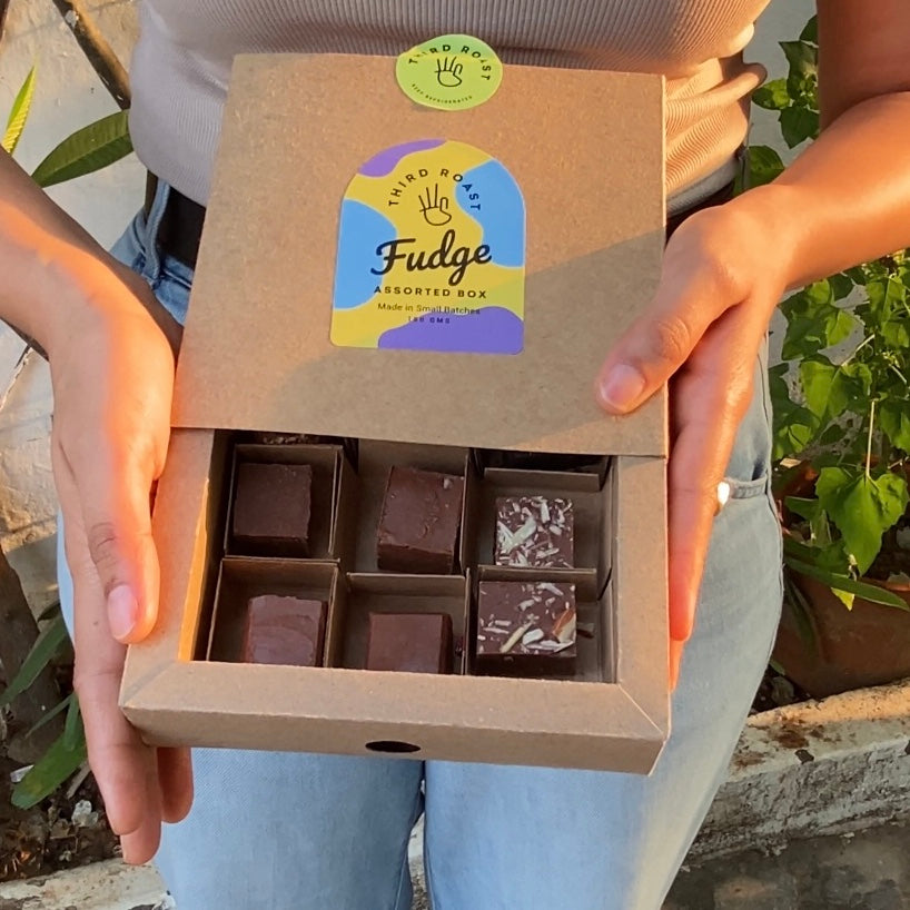 Buy Vegan Healthy Chocolate Fudge Box Online Third Roast