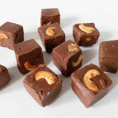 Cashew Caramel Fudge